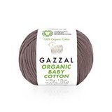 Пряжа Gazzal Organic Baby Cotton 433 какао