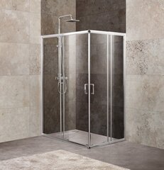 BelBagno Unique UNIQUE-AH-2-100/115-75/90-P-CR Душевой уголок прямоугольный, 100x75, цвет: хром фото
