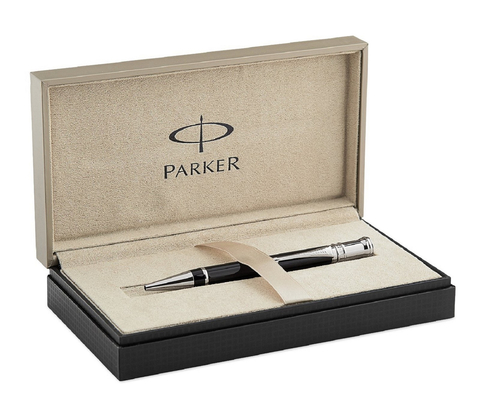 Ручка шариковая Parker Duofold K89, Black PT (S0690650)