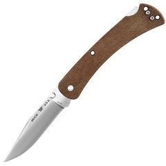Фото Складной нож Buck Folding Hunter Slim Pro 0110BRS4, сталь S30V, рукоять микарта