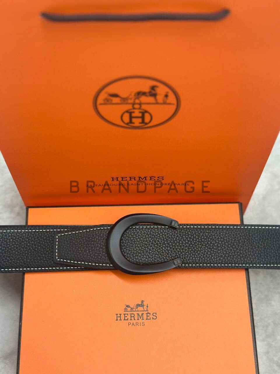 Ремень телячий Hermes BPLUX5411 Ремень телячий Hermes BPLUX5411