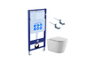 Aquatek Set Aquatek ВЕГА-KKI2 Set Aquatek ВЕГА-KKI2 (рама Aquatek Standard INS-0000012+звукоизоляционная прокладка+крепеж KKI-0000002+унитаз ВЕГА AQ1905-00+тонкое сиденье с механиз