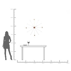 Часы настенные Like Umbrella «Зонтик», Розовое золото