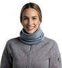 Картинка шарф-труба Buff Wool heavyweight Solid Light Blue - 3