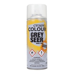 Грунт-спрей Grey Seer — Citadel Spray, 400 мл, 62-34