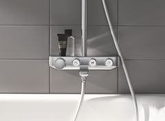 Душевая система с термостатом для ванны, GROHE Euphoria SmartControl System 260, хром, (26510000)