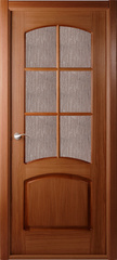 Дверь Наполеон / Цвет Орех / Кора дуба бронза / Двери Belwooddoors