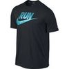 Футболка Nike Legend Run Swoosh Tee чёрная - 1
