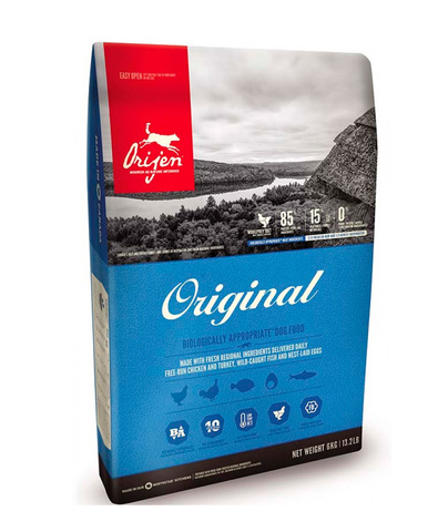Orijen Original 85/15 корм беззерновой для собак 2 кг