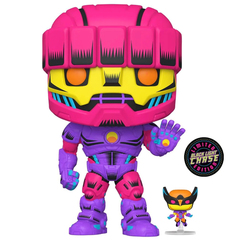 Funko POP! Marvel X-Men: Sentinel with Wolverine (Exc) 10
