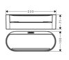 Hansgrohe WallStoris 27912670 Корзина глубокая МЧ