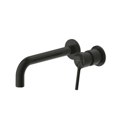 СМЕСИТЕЛЬ BRAVAT Affability P8461217BW-ENG ДЛЯ РАКОВИНЫ, НАСТЕННЫЙ, ЧЕРНЫЙ