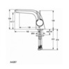 Ideal Standard Melange A4287AA Смеситель для раковины однорычажный