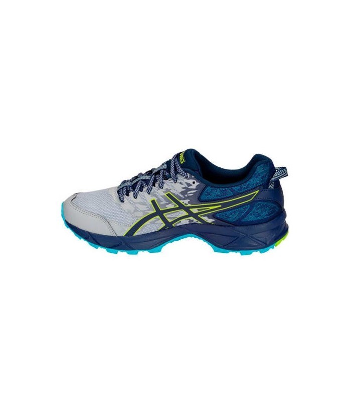 Asics Gel Sonoma 3 женские кроссовки внедорожники синие-серые - 3