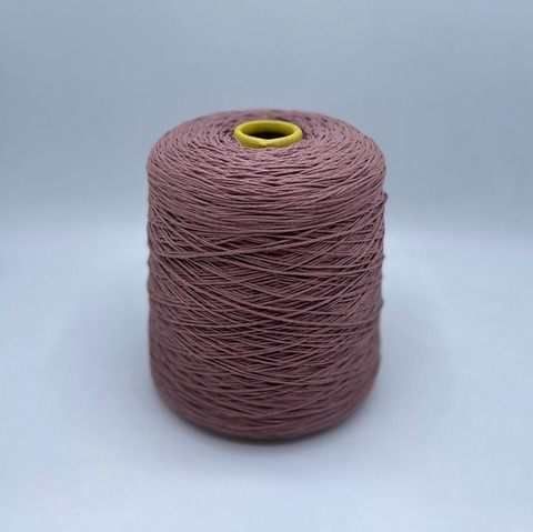 Бобинная пряжа (пр.Италия), art-Cotone 260м/100гр. 100% Хлопок, цвет-Сухая роза арт.25014
