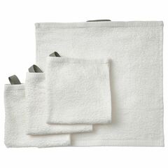 Набор полотенец IKEA DIMFORSEN (ДИМФОРСЕН), Белый, 30х30 см, 4 шт