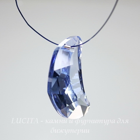 6722 Подвеска Сваровски Moon Light Sapphire (30 мм) ()