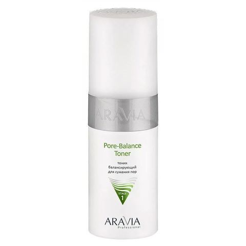 Тоник балансирующий для сужения пор PORE-BALANCE TONER, 150 мл ARAVIA Professional