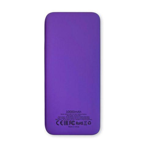 Внешний аккумулятор Kris soft touch, 10000mAh