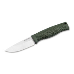 Фото Нож с фиксированным клинком Boker Bronco Mini Green, сталь CPM-3V, рукоять термопластик, зеленый