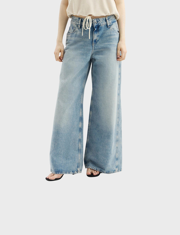 Джинсы KARL LAGERFELD JEANS Lr Wide Leg Panel Denim