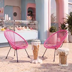 Пуф Ice Cream Vanilla Ø37cm