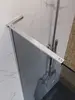 BelBagno UNO-L-1-TB-110-GR-Cr Душевая перегородка универсальная с односторонним входом, стекло графит, профиль хром, 1100x2000 мм