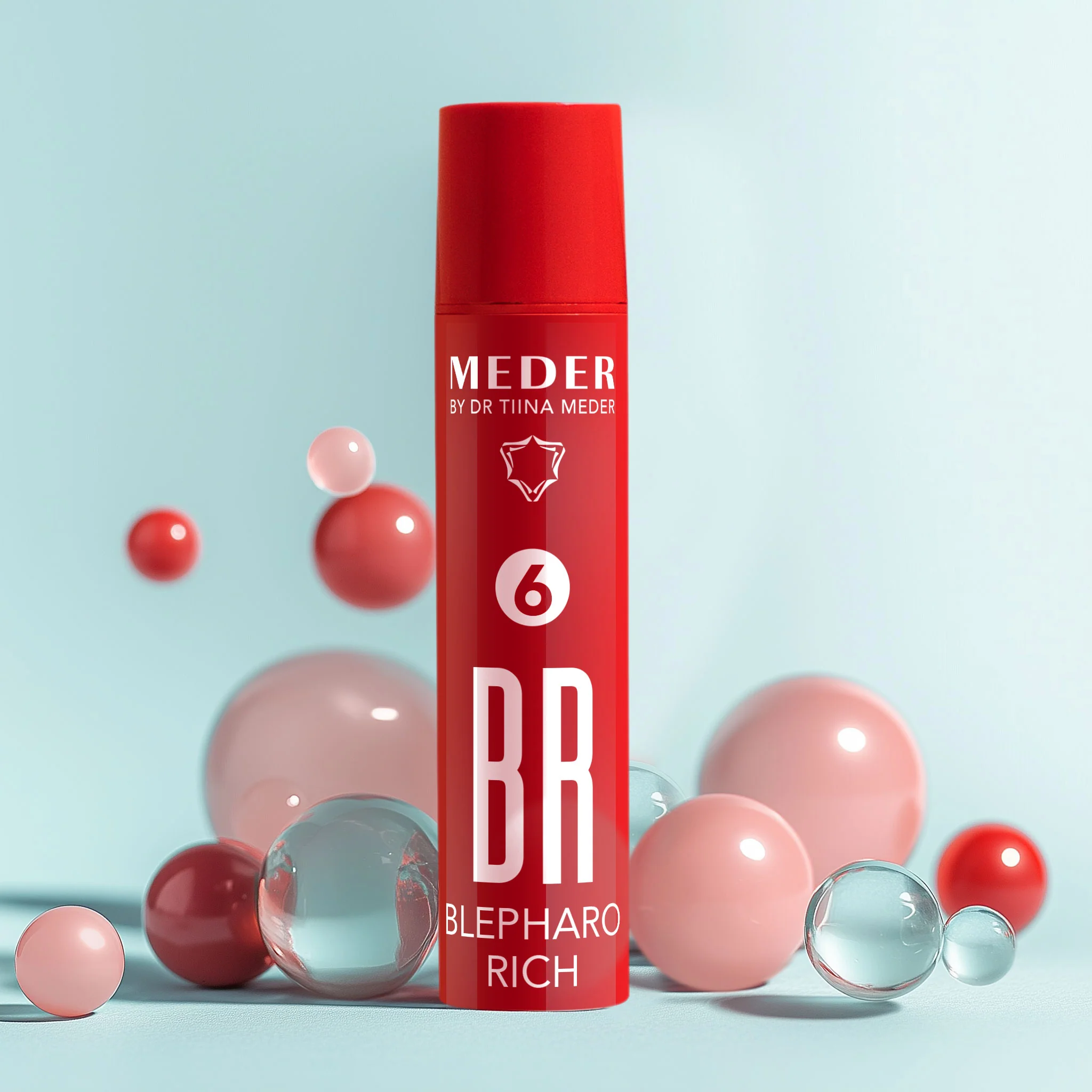 Крем для сухой и увядающей кожи области глаз MEDER BLEPHARO-RICH 15 мл