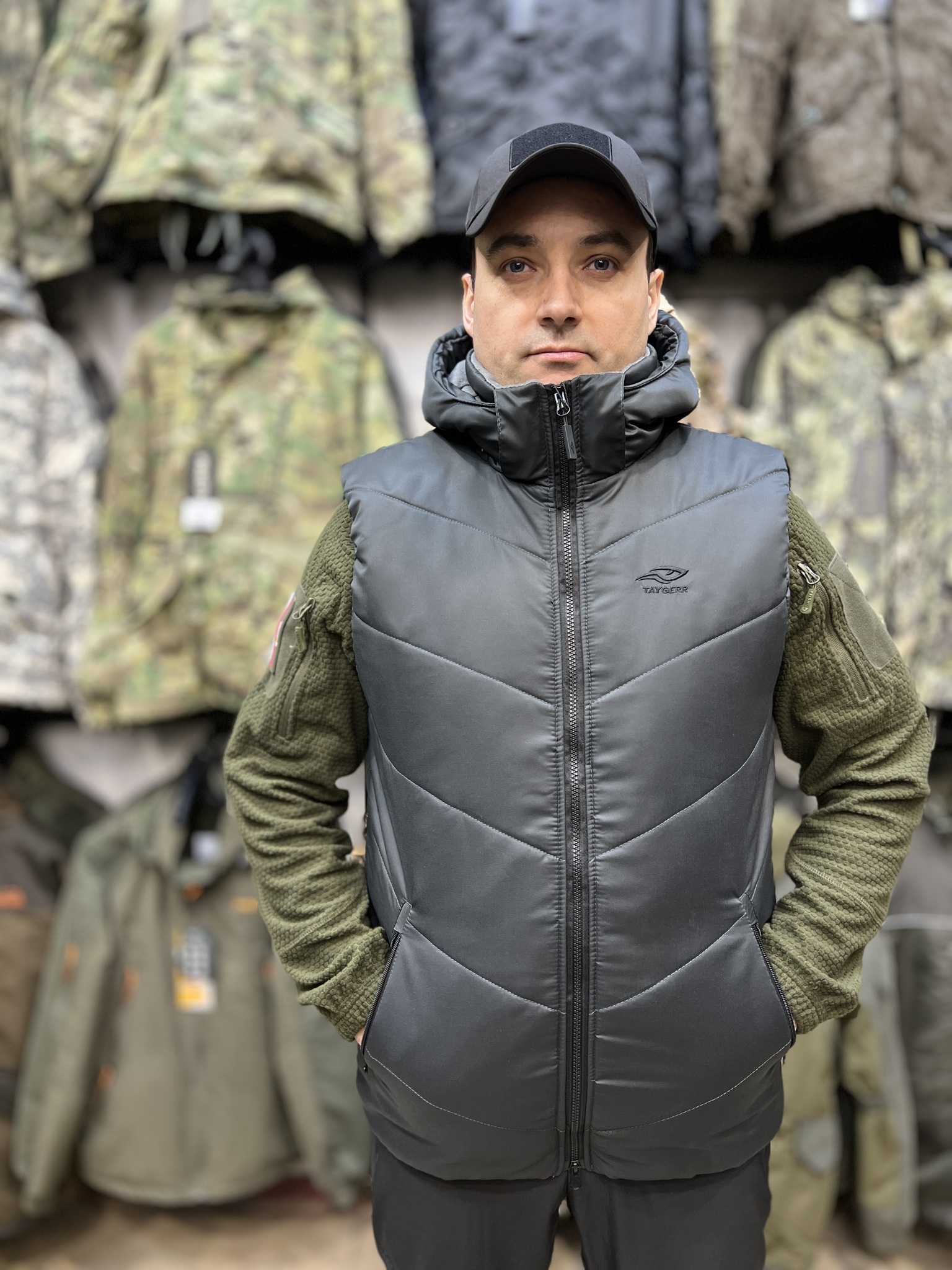 Жилет мужской Рагнар, Оникс