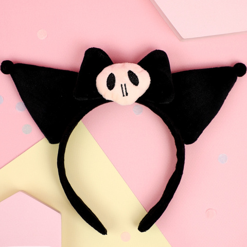 Ободок Kuromi soft Бант Куром