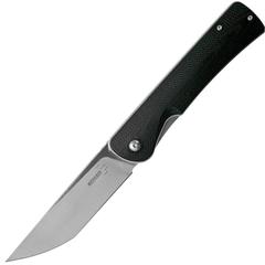 Фото Нож складной Boker Plus Komusubi, сталь 440C Satin Plain, рукоять стеклотекстолит G10, 01BO258