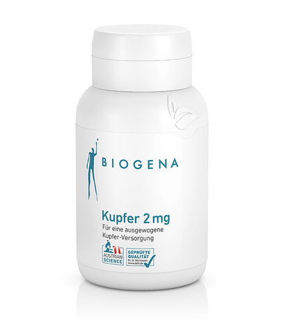 BIOGENA МЕДЬ 2 МГ KUPFER (60 кап)
