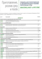 MASTERCLAVE расходные материалы