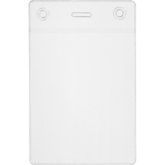 Бейдж вертикальный без держателя 82х125(76х107) 10шт/уп 150мкм 36PHR