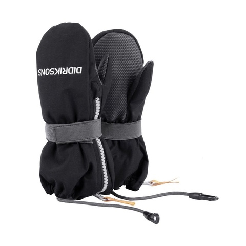 варежки Didriksons Biggles Zip Black