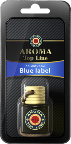 Aroma Top Line Ароматизатор в стеклянном флаконе Blue Label Givenchy