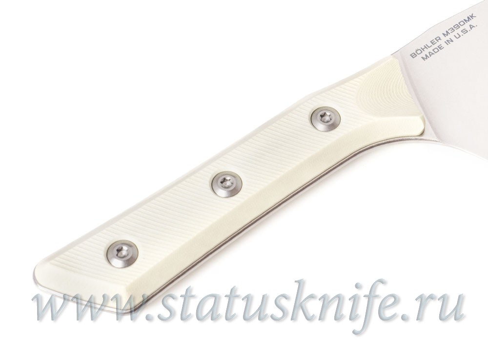 Нож Microtech Kitchen Santoku G-10 3200-10IV Ivory