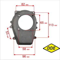 Кожух маховика DDE для GT250L (790-014-247)