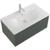 BelBagno UNO-800-1C-SO-VO База под раковину подвесная с фрезерованными ручками по всей длине фасада с одним выкатн. ящ., Еловый Матовый, 800x455x350