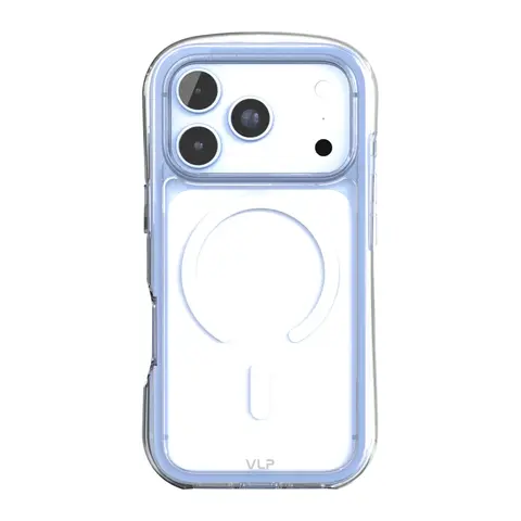 Чехол VLP Bubble Case iPhone 18 Pro голубой