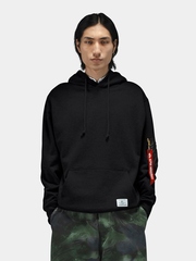 Толстовка мужская ALPHA INDUSTRIES UTILITY POCKET HOODIE RELAXED FIT SWEATSHIRT