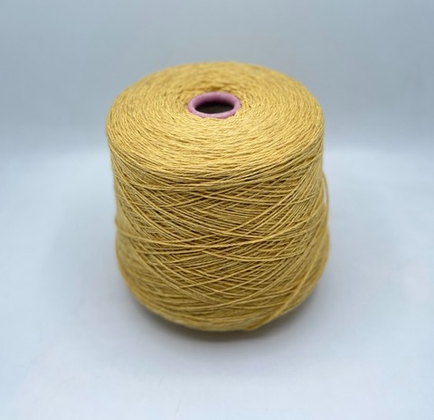 Бобинная пряжа (пр.Италия), art-Asia ,3/9 300м/100гр. 80%Меринос, 10%Верблюд, 10%Як, цвет-Горчица, арт.31369