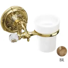 Art&Max Barocco Crystal AM-1787-BR-C Стакан, цвет: бронза фото