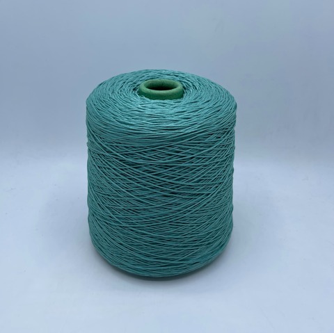 Бобинная пряжа (пр.Италия), art-Cotone 250м/100гр. 100% Хлопок, цвет-Аквамарин арт.25012