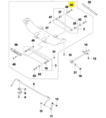 БОЛТ РАЗВАЛА ЗАДНИЙ LACETTI, GENTRA GM M12*1,25*75
