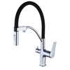 Lemark LM3074C086 Комплект Lemark: Смеситель LM3074C для кухни с гибким изливом + Фильтр для очистки жесткой воды OPTI