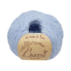 Wool Sea Bunny star 60 светло-голубой