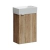 Sancos Mini MN35EGR Тумба подвесная, 35.5x20.5x50, цвет: дуб галифакс натуральный