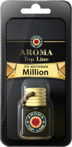 Aroma Top Line Ароматизатор в стеклянном флаконе 1 Million