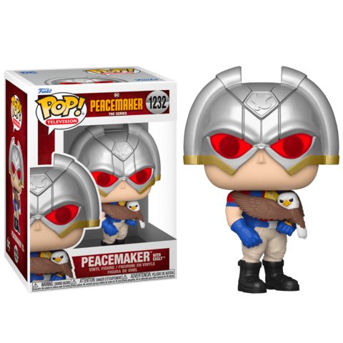 Funko POP! DC. Peacemaker: Peacemaker with Eagly (1232)